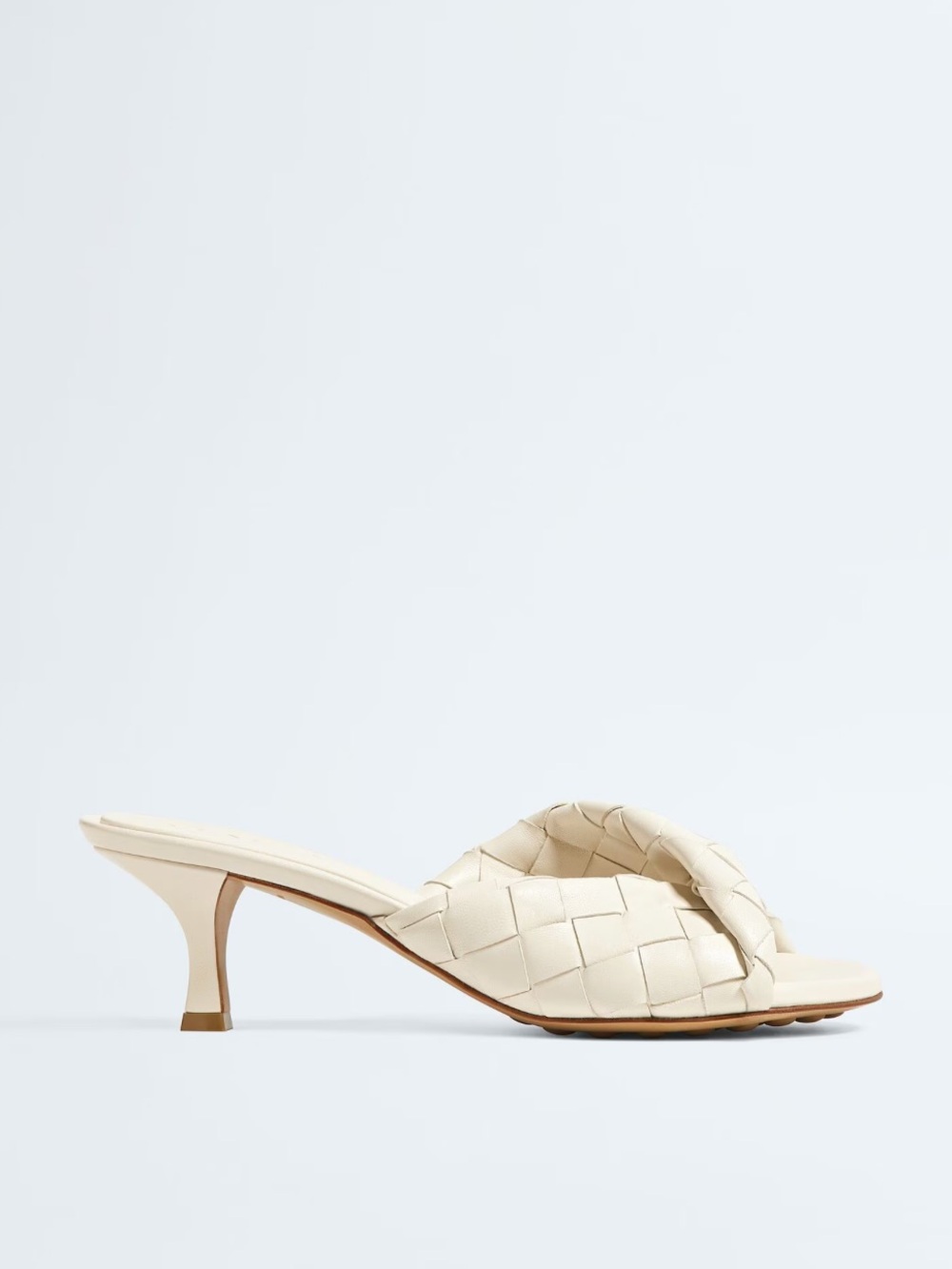 Bottega Veneta Blink Mule - Sea Salt